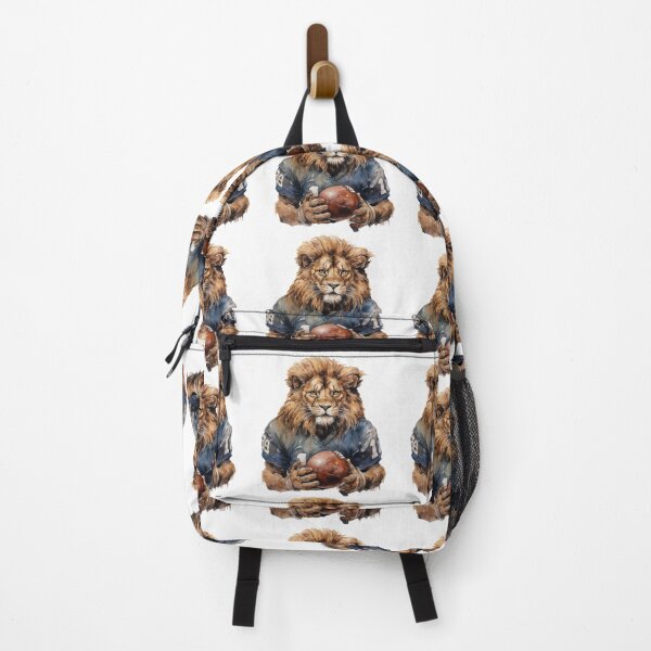 Item preview, Lion as an American Football Player designed and sold by Sp3ctrumOfColor.