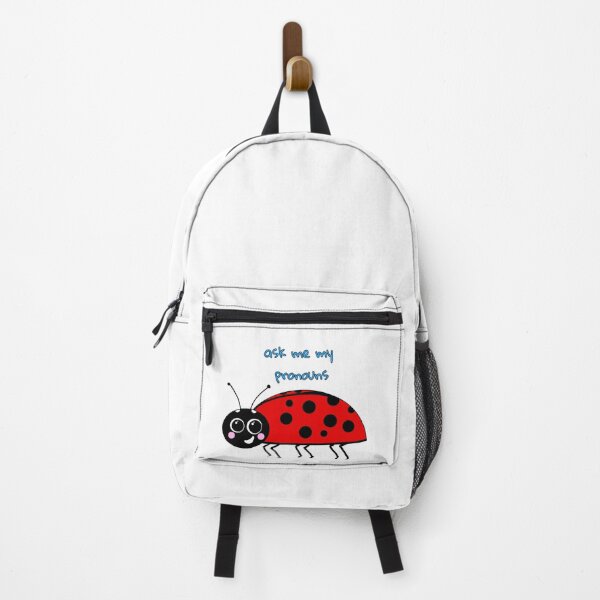 Item preview, Pronoun Friendly Bug designed and sold by UnderbiteShop.