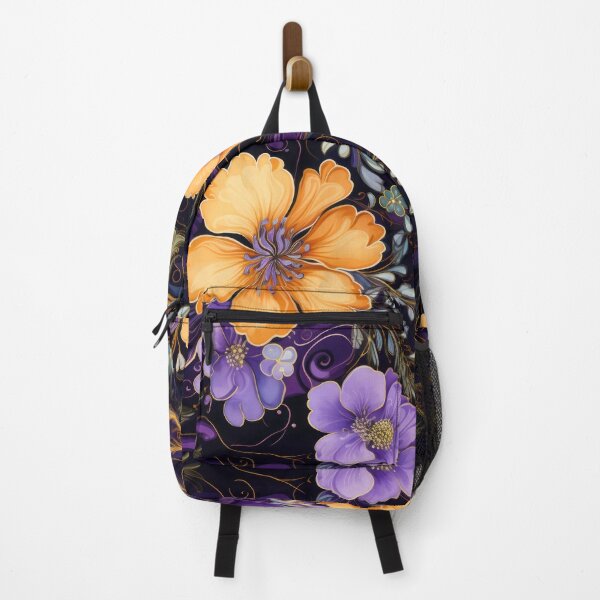 Item preview, Midnight Floral Majesty: Opulent Purple Garden designed and sold by kawaiidoodlesuk.