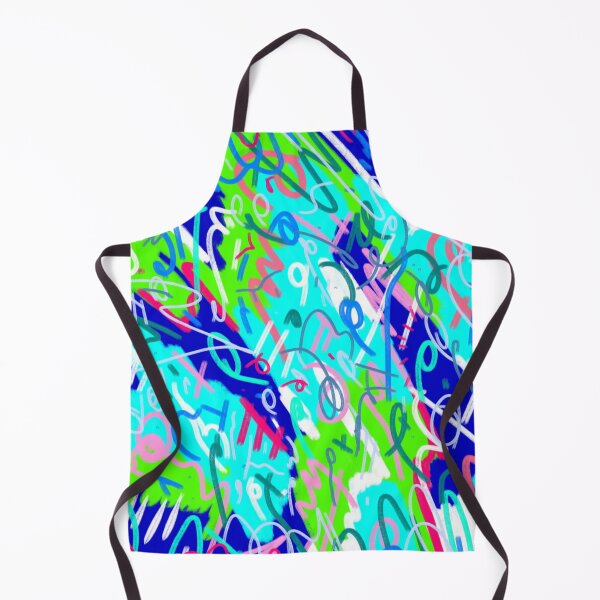 Item preview, Blue and Green Pop Art designed and sold by DanielleGensler.