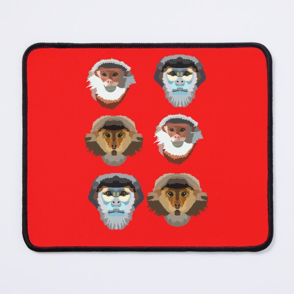Item preview, D is for Douc Langur Monkey designed and sold by PrettylittlepastelUk.