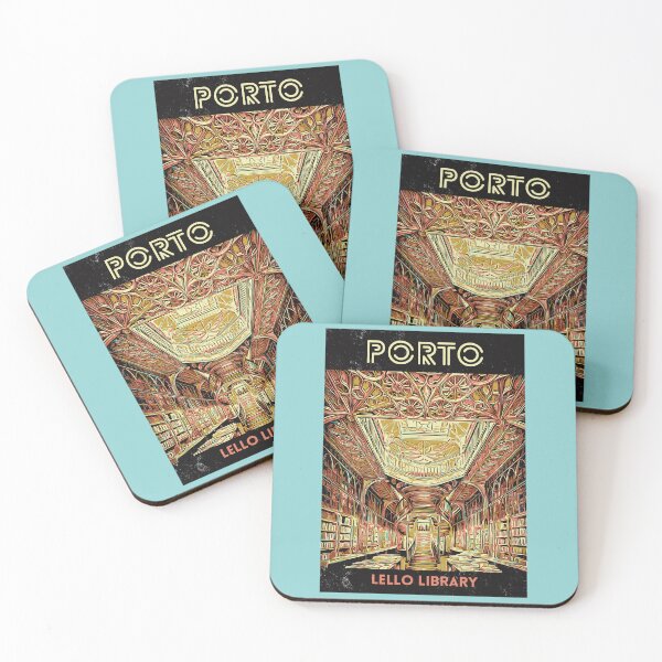 Item preview, Enchanting Porto: Lello Library Illustration designed and sold by Lemomo-artworks.
