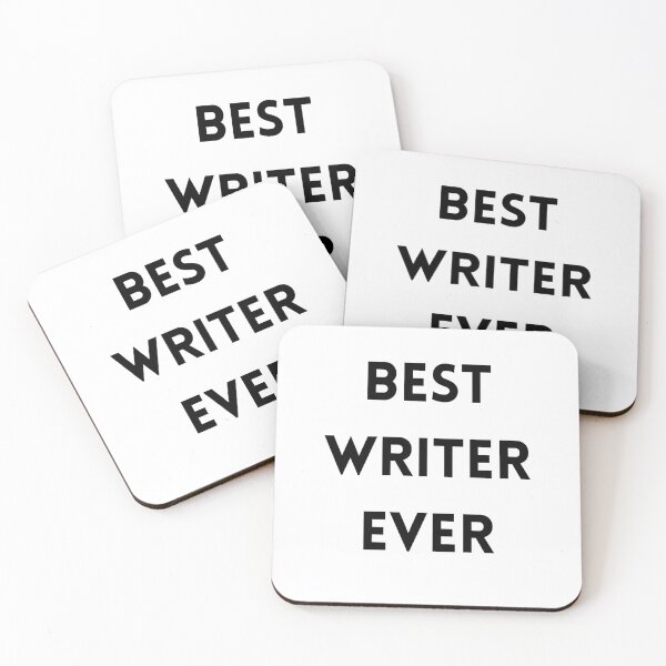 Item preview, Best Writer Ever black text designed and sold by Susan-Marie220.