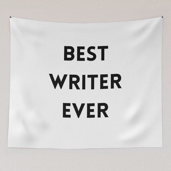 Item preview, Best Writer Ever black text designed and sold by Susan-Marie220.