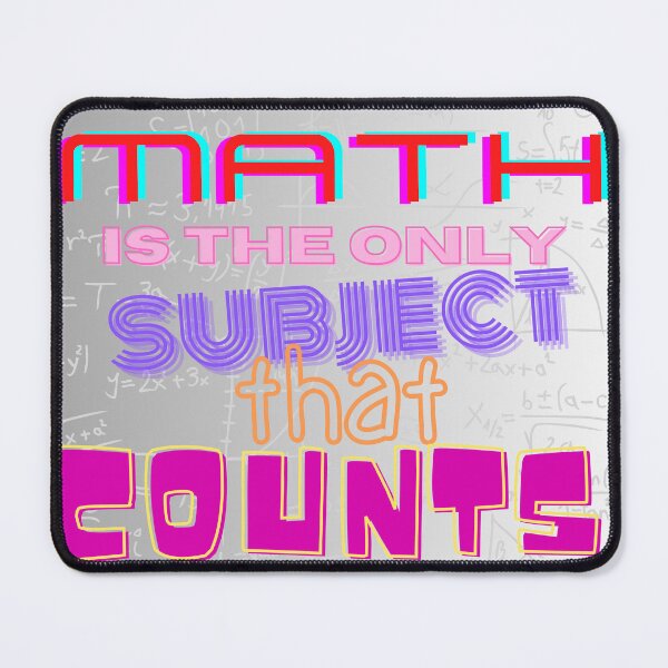 Item preview, math is the only subject that counts designed and sold by Alyn8.