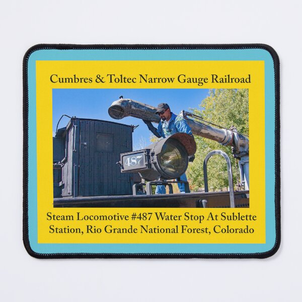 Item preview, Steam Trains As Home Decor: Stickers, Magnets, Desk Mats, Mouse Pads, Pillows, Totes, Mugs, Wall Art, Comforters, Shower Curtains, Clocks, Art Prints, Throw Blankets, Bath Mats, Jigsaw Puzzles & More designed and sold by MoreEZUSA-Here.