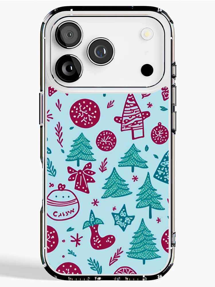 Thumbnail 1 of 5, iPhone Case, Christmas pattern designed and sold by RBCTk.