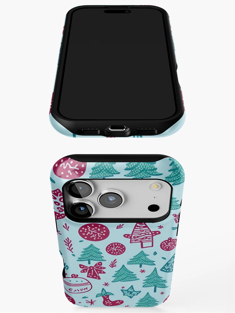 Thumbnail 3 of 4, iPhone Case, Christmas pattern designed and sold by RBCTk.