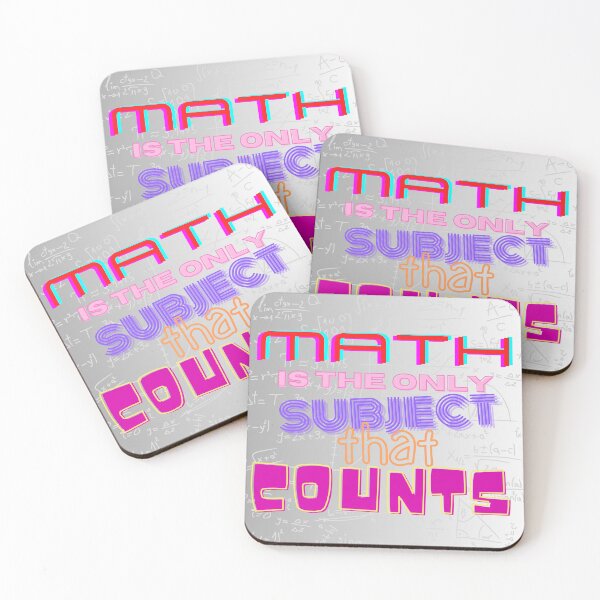 Item preview, math is the only subject that counts designed and sold by Alyn8.