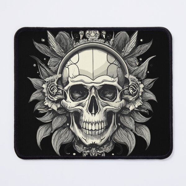 Item preview, Cute ugly heavy metal skull designed and sold by TruckerPLShop.