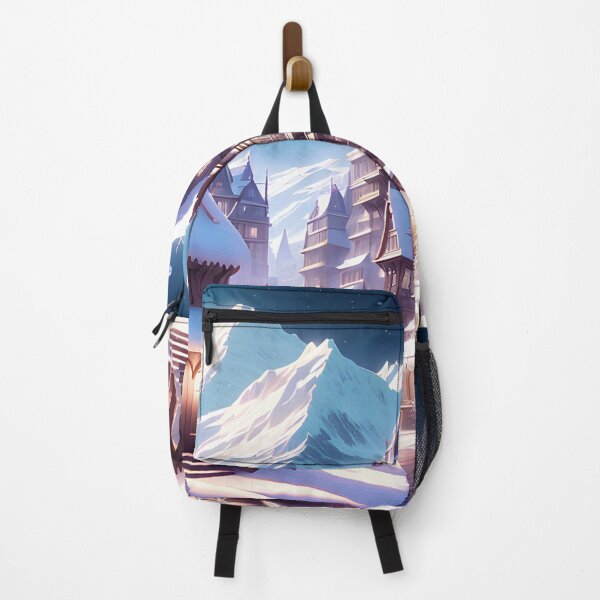 Item preview, Mountain Village in Winter designed and sold by Design-Illusi0n.