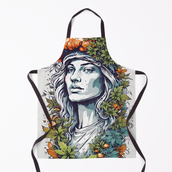 Item preview, Mushy Head Lady, Forest Goddess designed and sold by wojysmokes.
