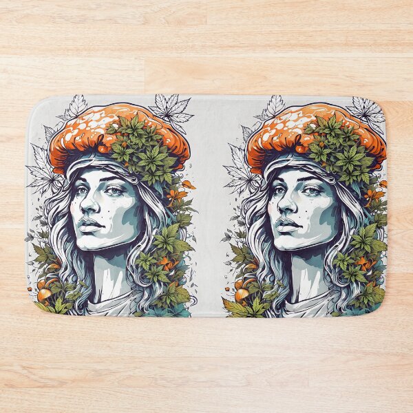 Item preview, Mushy Head Lady, Forest Goddess designed and sold by wojysmokes.