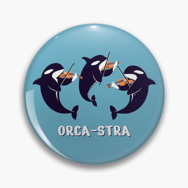 Aperçu de l'œuvre Orca-stra Violin - Comédie musicale amusante pour les amoureux des animaux créée et vendue par BoundlessWorks.