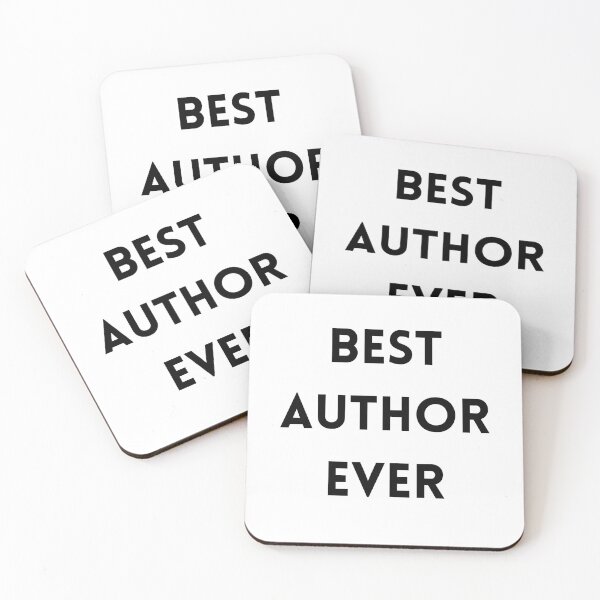Item preview, Best Author Ever black text designed and sold by Susan-Marie220.