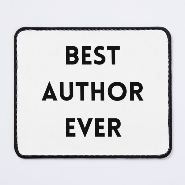 Item preview, Best Author Ever black text designed and sold by Susan-Marie220.