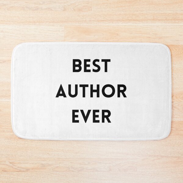 Item preview, Best Author Ever black text designed and sold by Susan-Marie220.