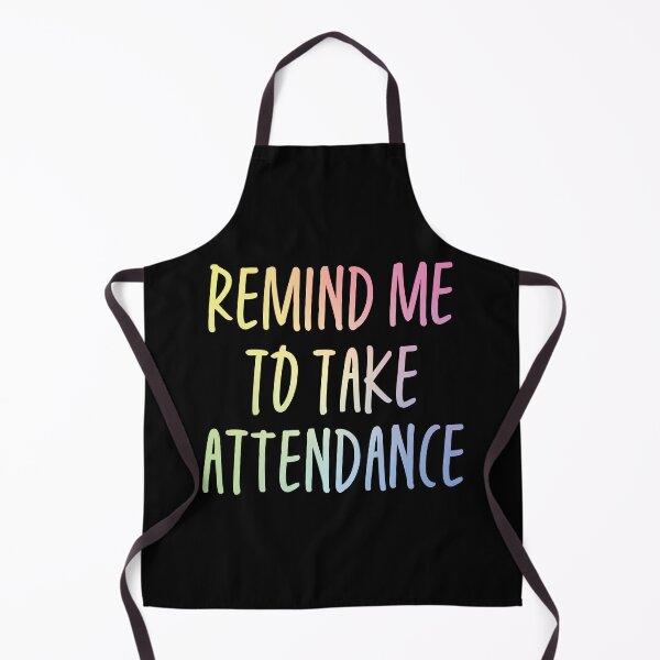 Item preview, Remind Me To Take Attendance designed and sold by ScienceCorner.