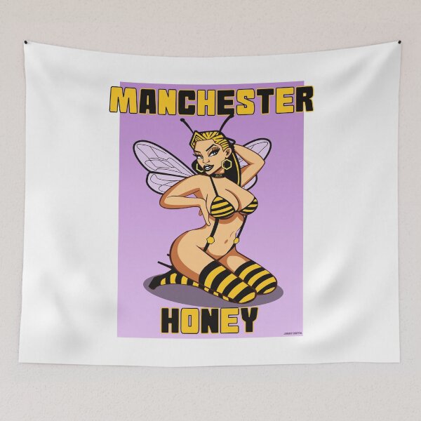 Item preview, Manchester girl, Manchester bee, Manchester honey designed and sold by jimmy-digital.