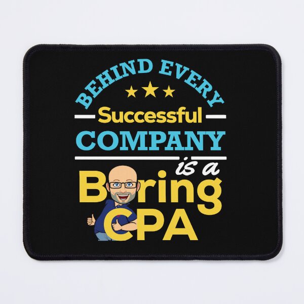 Item preview, Boring CPA Bitmoji designed and sold by Kiah Rose Creative.