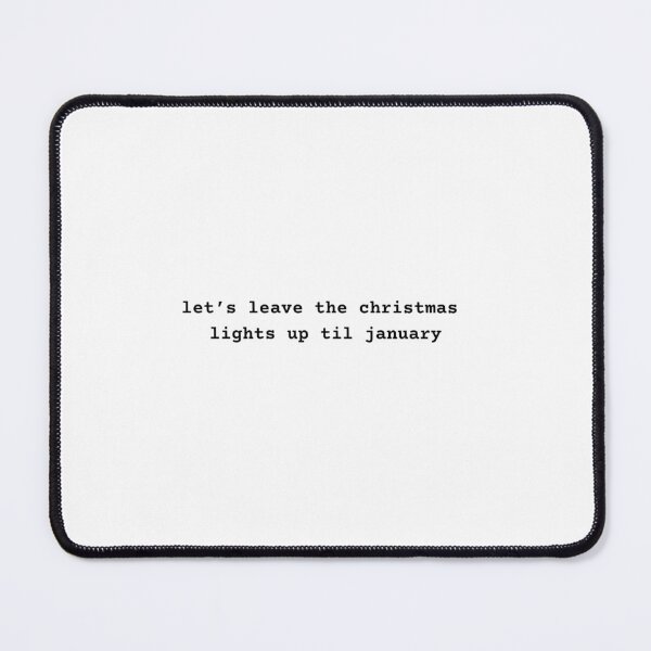 Item preview, Christmas Lights (black text) designed and sold by CarolineTherese.
