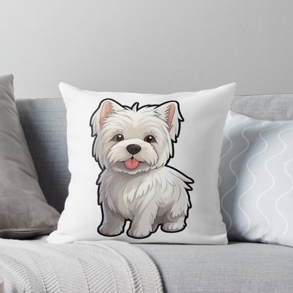 Item preview,  Westie de dibujos animados simples designed and sold by PureGlee.