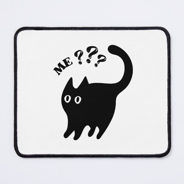 Item preview, Guilty Black Cat - Me? designed and sold by GRINspiration.