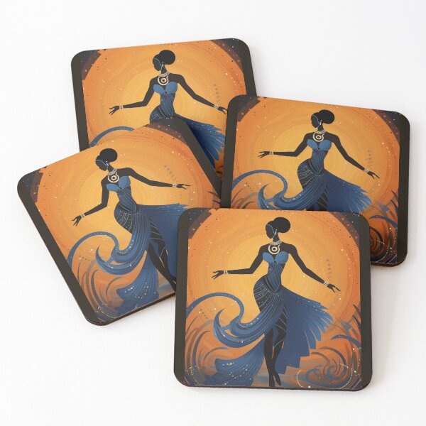 Item preview, Dancing black beauty  designed and sold by AGBazaar.