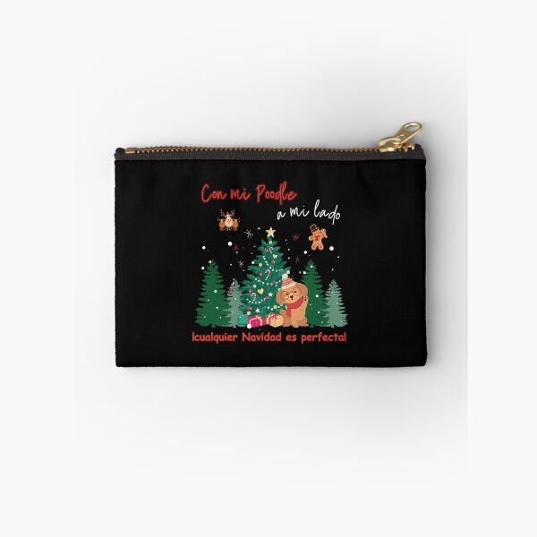 Item preview, Con mi poodle a mi lado_cualquier Navidad es perfecta designed and sold by ARUN VASWANI.