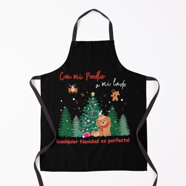 Item preview, Con mi poodle a mi lado_cualquier Navidad es perfecta designed and sold by ARUN VASWANI.