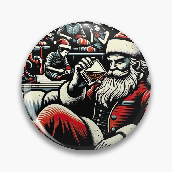 Item preview, Kingpin Santa designed and sold by Yogimeister.