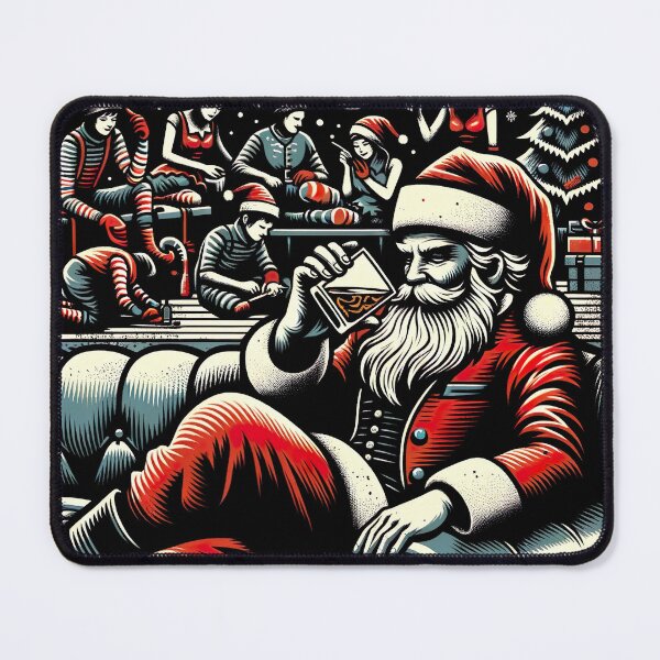 Item preview, Kingpin Santa designed and sold by Yogimeister.