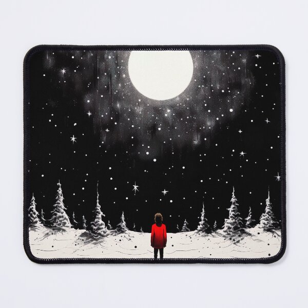 Item preview, Midnight Solitude: A Winter Night's Reflection designed and sold by Studio Axis.