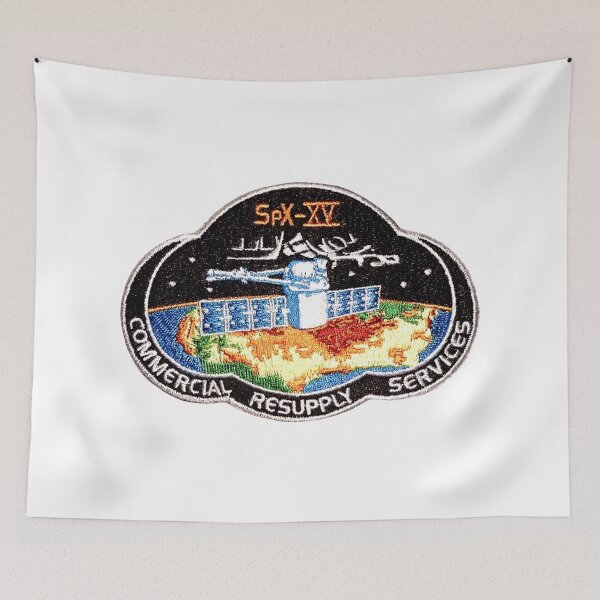 Item preview, NASA's CRS-15 Flight Patch designed and sold by Nikki SpaceStuffPlus.