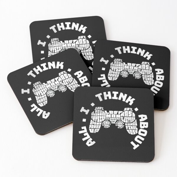 Item preview, Funny all I think about is games and math  designed and sold by Merchattack.