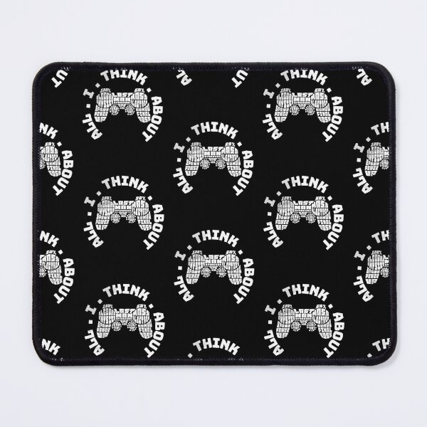 Item preview, Funny all I think about is games and math  designed and sold by Merchattack.