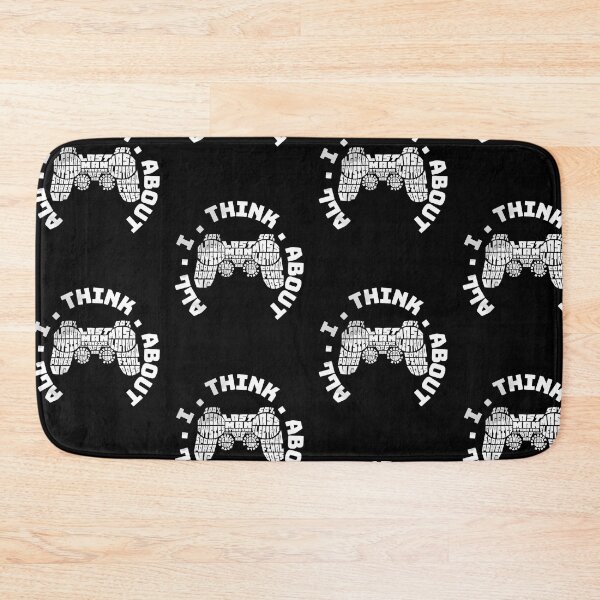 Item preview, Funny all I think about is games and math  designed and sold by Merchattack.
