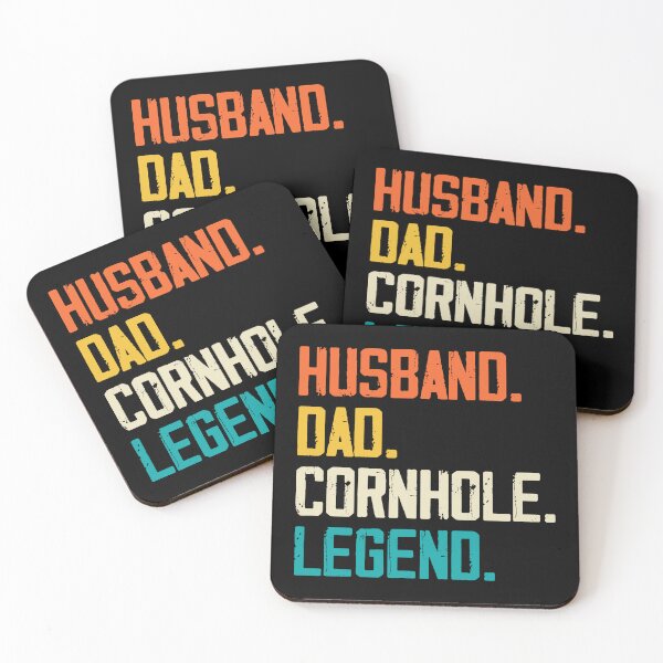 Item preview, Husband Dad Cornhole Legend - Baggo Bean Bag Toss - Cornhole Player Team Vintage designed and sold by naworas.