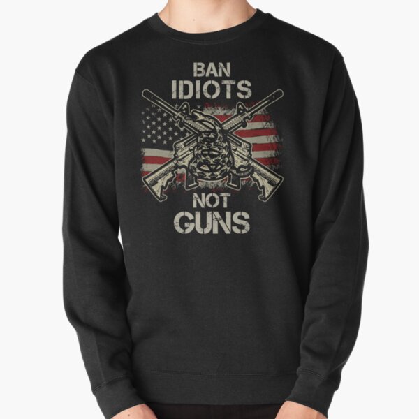 Item preview, Funny Ban Idiots Not Guns T Shirt | 2nd Amendment Gun Rights Shirts designed and sold by 97Tees.