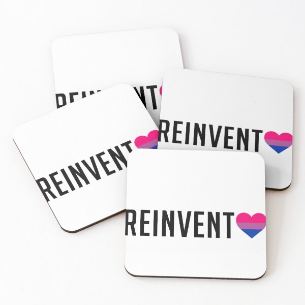 Item preview, reinvent love bi pride designed and sold by Minimultifandom.