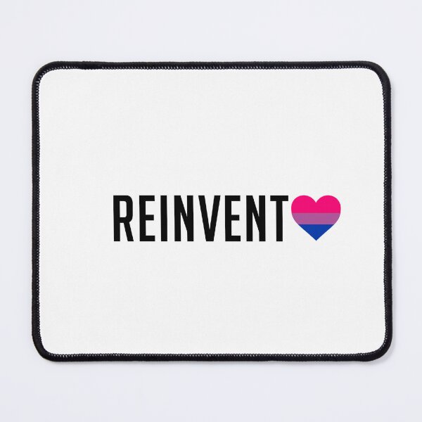 Item preview, reinvent love bi pride designed and sold by Minimultifandom.