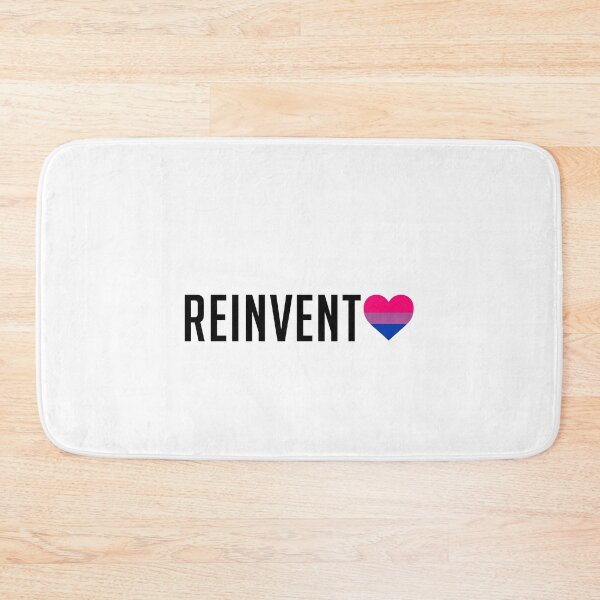 Item preview, reinvent love bi pride designed and sold by Minimultifandom.