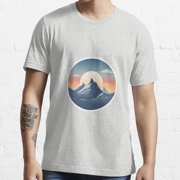 Wilderness Wanderer: Mountain Trail Tee Essential T-Shirt