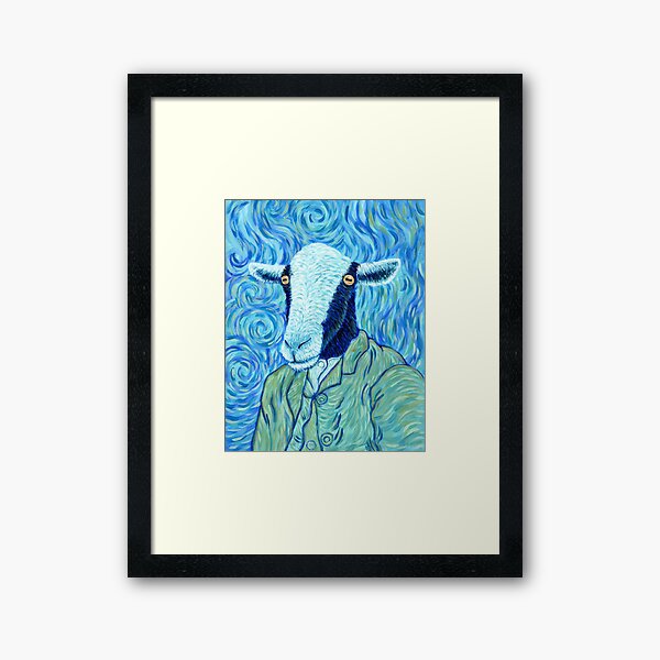 Item preview, Vincent van Goat designed and sold by KatieClarkArt.