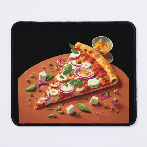 Item preview, Cute triangle of pizza designed and sold by TruckerPLShop.