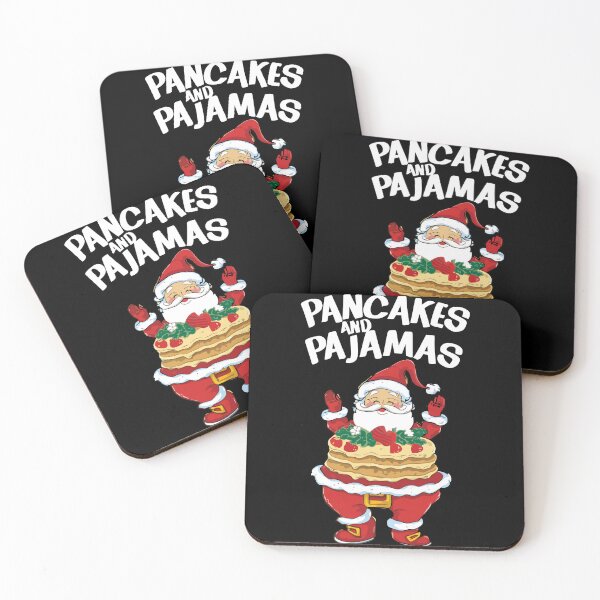 Item preview, Pancakes and Pajamas Fluffy Buttermilk Cake Santa Christmas  designed and sold by DrawHandArt.