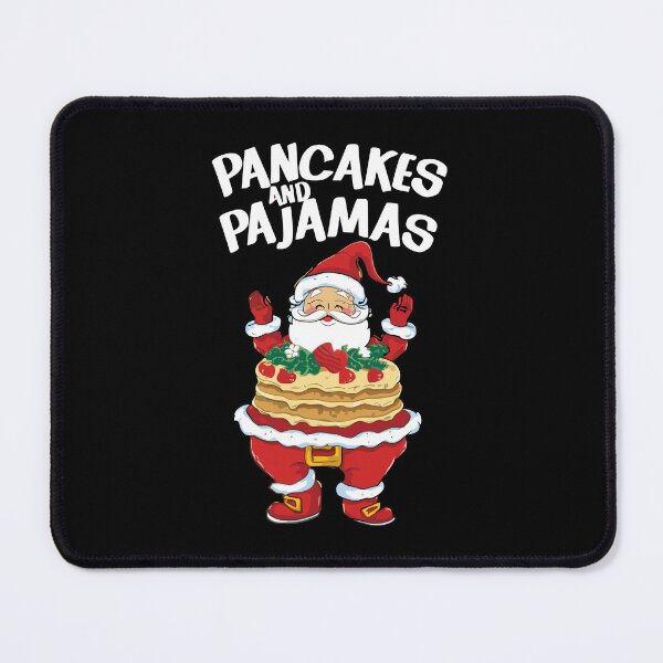 Item preview, Pancakes and Pajamas Fluffy Buttermilk Cake Santa Christmas designed and sold by DrawHandArt.