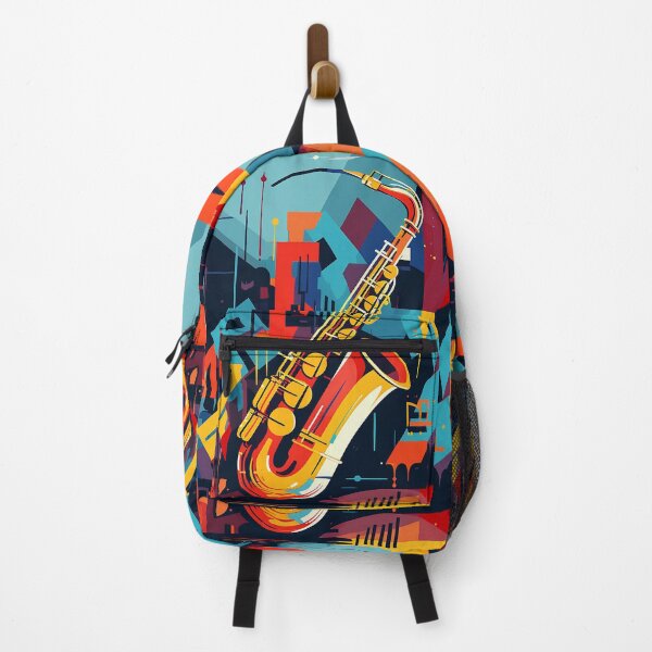 Item preview, A pop art saxophone designed and sold by RalNix.
