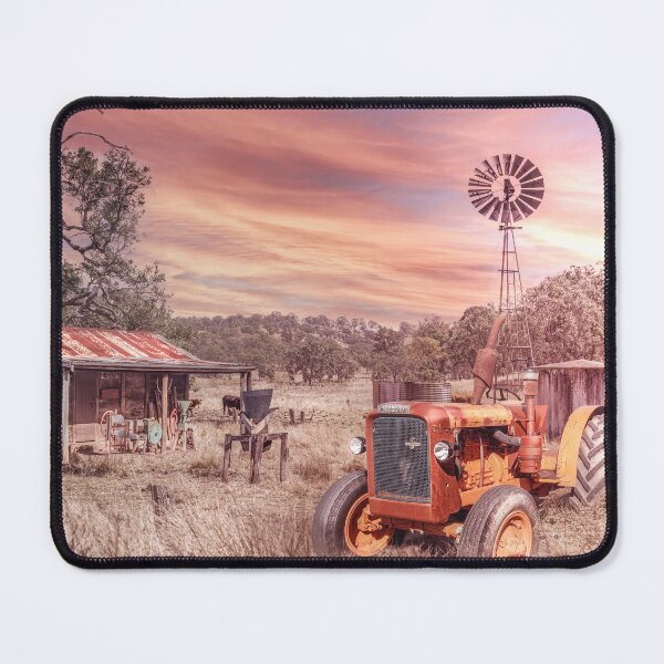 Item preview, old chamberlain tractor designed and sold by RustyTinGallery.