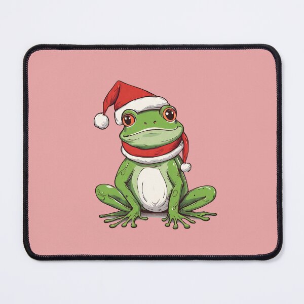 Item preview, Christmas Frog designed and sold by cozyvintage.